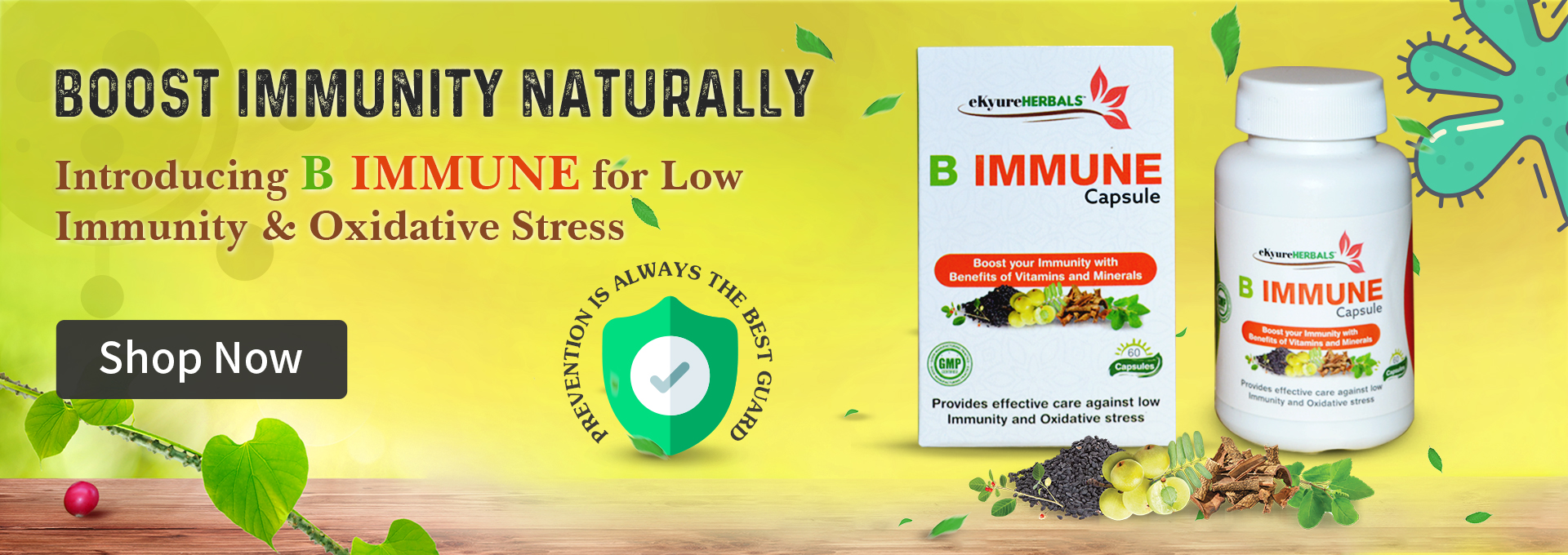 B immune, improve your immunity and health