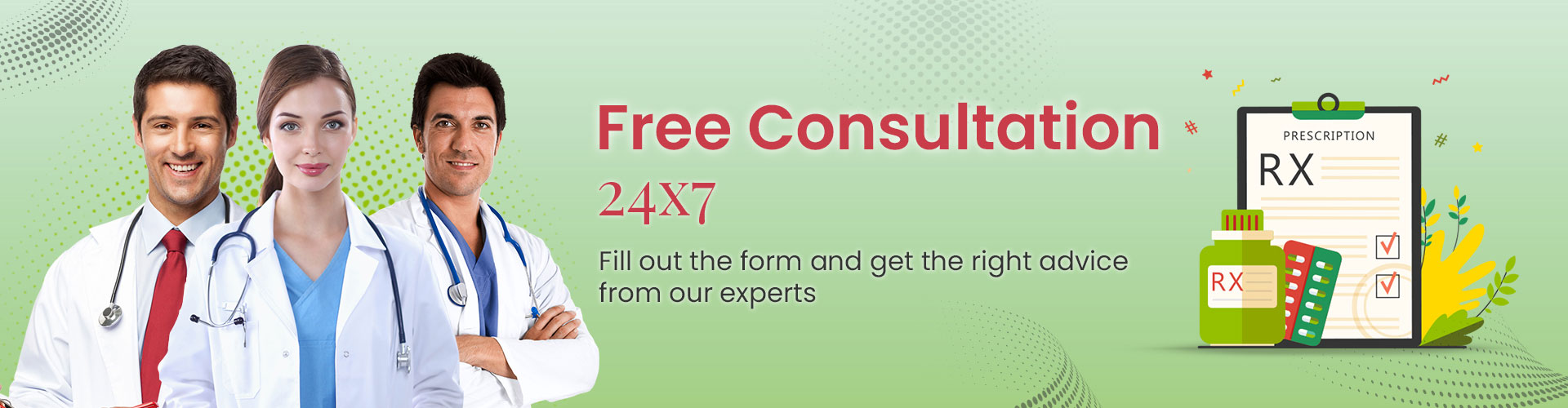 Free consultation from best doctors